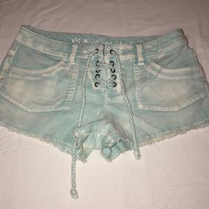 Victoria Secret Boyfriend Light Blue Short